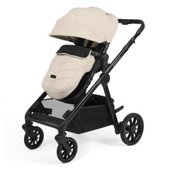 Ickle Bubba VIRGO Growing Family - Travel System - Stone - showing the pushchair in forward-facing mode