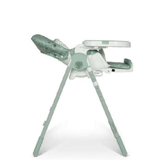 Cosatto Noodle 0+ Highchair - Meadow - side view, with seat reclined