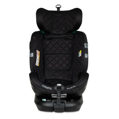 Cosatto All in All Ultra 360 Rotate i-Size Car Seat - Silhouette front view, shown as the high-back booster with its headrest raised