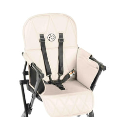 Ickle Bubba Flip Magic Fold Highchair (Pearl Grey)- 5 Point Harness