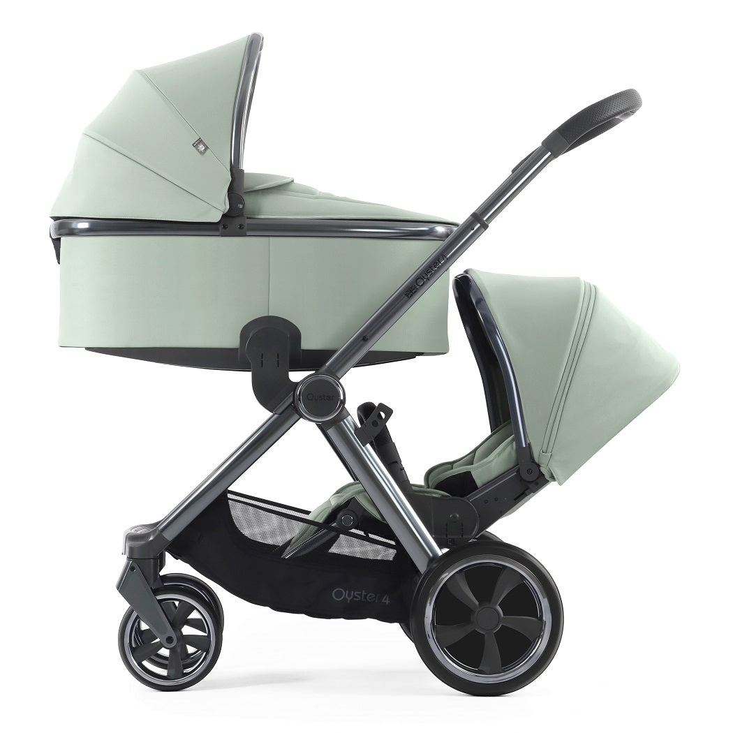 BabyStyle Oyster 4 Tandem Pushchair - Pistachio