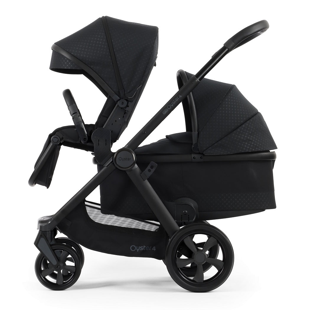 BabyStyle Oyster 4 Tandem Pushchair - Raven