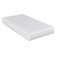 Ickle Bubba Premium Sprung Mattress - Cot Bed (140x70cm) - showing the mattress in its removable and washable cover