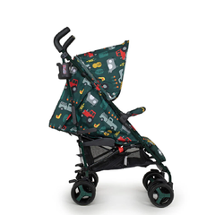 Cosatto Supa 3 Sroller Old Macdonald Sideview with adjustable Hood and Footrest