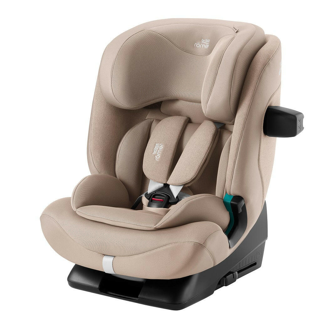 Britax Advansafix PRO i-Size Car Seat - Style Teak - with 5-point harness and cushion insert