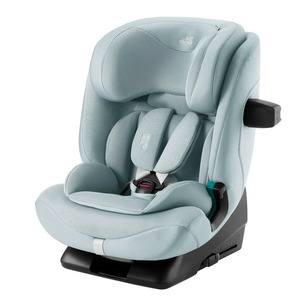 Britax Advansafix PRO i-Size Car Seat - Style Harbor Blue - with 5-point harness and cushion insert
