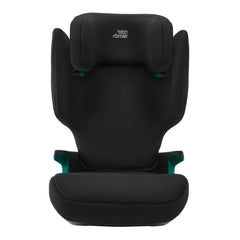 Britax Adventure Plus 2 i-Size Highback Booster Car Seat - Space Black - front view