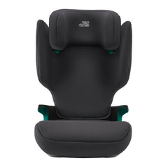 Britax Adventure Plus 2 i-Size Highback Booster Car Seat - Midnight Grey - front view