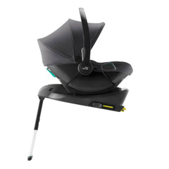 Britax Baby-Safe Core i-Size Car Seat with ISOFIX Base - Mineral Grey  - side view