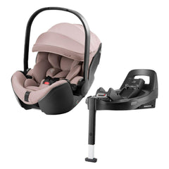Britax Baby-Safe PRO i-Size Car Seat - Dusty Rose - with Britax Vario 5Z ISOFIX Base