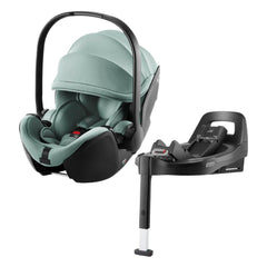 Britax Baby-Safe PRO i-Size Car Seat - Jade Green - with Britax Vario 5Z ISOFIX Base