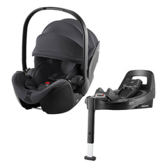 Britax Baby-Safe PRO i-Size Car Seat - Midnight Grey - with Britax Vario 5Z ISOFIX Base