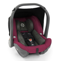 BabyStyle Oyster 3 ESSENTIAL Bundle - Cherry - showing the Capsule Car Seat