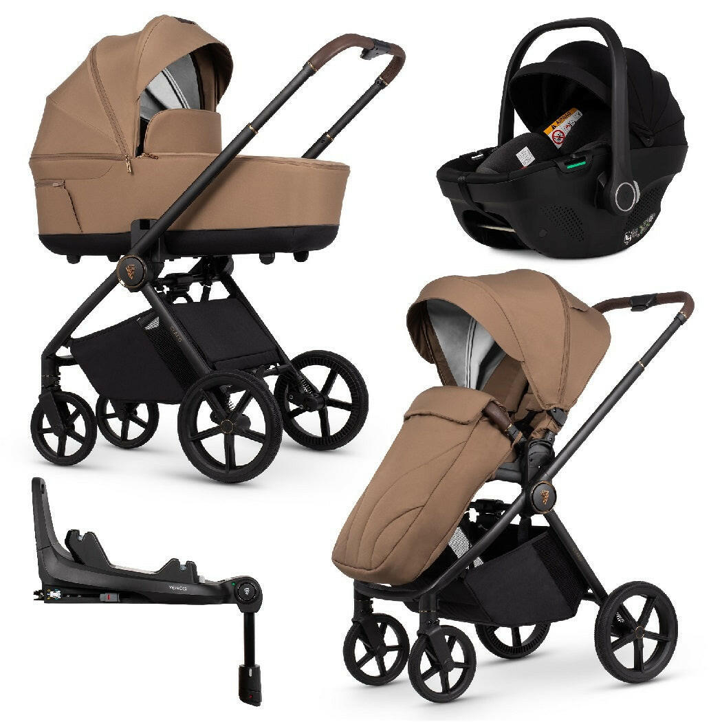 Venicci CLARO 3-in-1 Travel System - Caramel