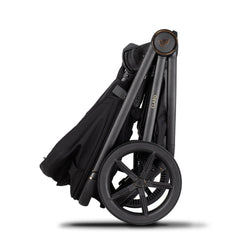 Venicci CLARO Pushchair - Noir - side view, folded