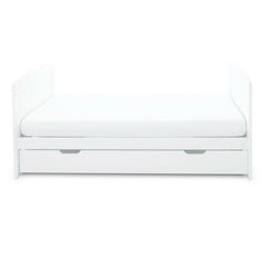 Ickle Bubba Coleby Classic Cot Bed & Under Drawer - White - junior bed