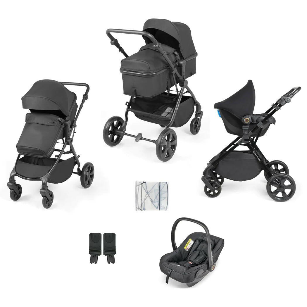 Ickle Bubba Comet 3-in-1 Travel System Black