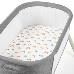 Ickle Bubba Crib Fitted Sheets – Pack of 2 (100x61cm) - Various Colours