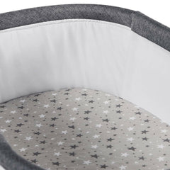 Ickle Bubba Crib Fitted Sheets – Pack of 2 (100x61cm) - Various Colours