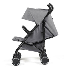 Ickle Bubba Discovery Max Stroller - Black/Graphite Grey/Black