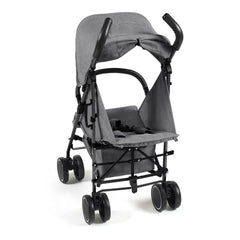 Ickle Bubba Discovery Max Stroller - Black/Graphite Grey/Black