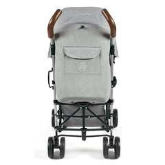 Ickle Bubba Discovery Max Stroller - Silver/Grey/Tan