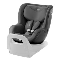 Britax DualFix 5Z Car Seat - Style Mineral Grey - rear-facing and without cushion insert