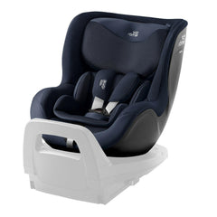 Britax DualFix 5Z Car Seat - Style Night Blue - rear-facing and fitted to the Britax Vario 5Z ISOFIX Base (not included, available separately)