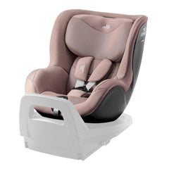 Britax DualFix 5Z Car Seat - Style Dusty Rose - rear-facing and without cushion insert