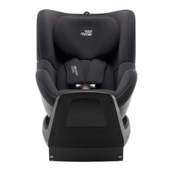 Britax Dualfix M Plus 360 Rotating i-Size Car Seat - Midnight Grey - rear-facing with rebound bar