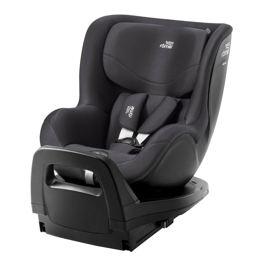 Britax Dualfix Pro M i-Size 360 Rotating Car Seat - Classic Deep Grey - with 5-point harness