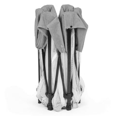 Ickle Bubba Fiesta Pop-Up Playpen - Space Grey - folded