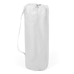 Ickle Bubba Fiesta Pop-Up Playpen - Biscuit - folded within storage bag