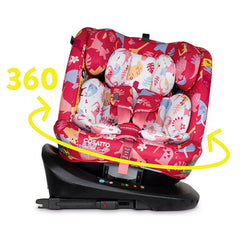Cosatto Get Set Gro i-Size 360 - Dino Delite - 360 degree rotation