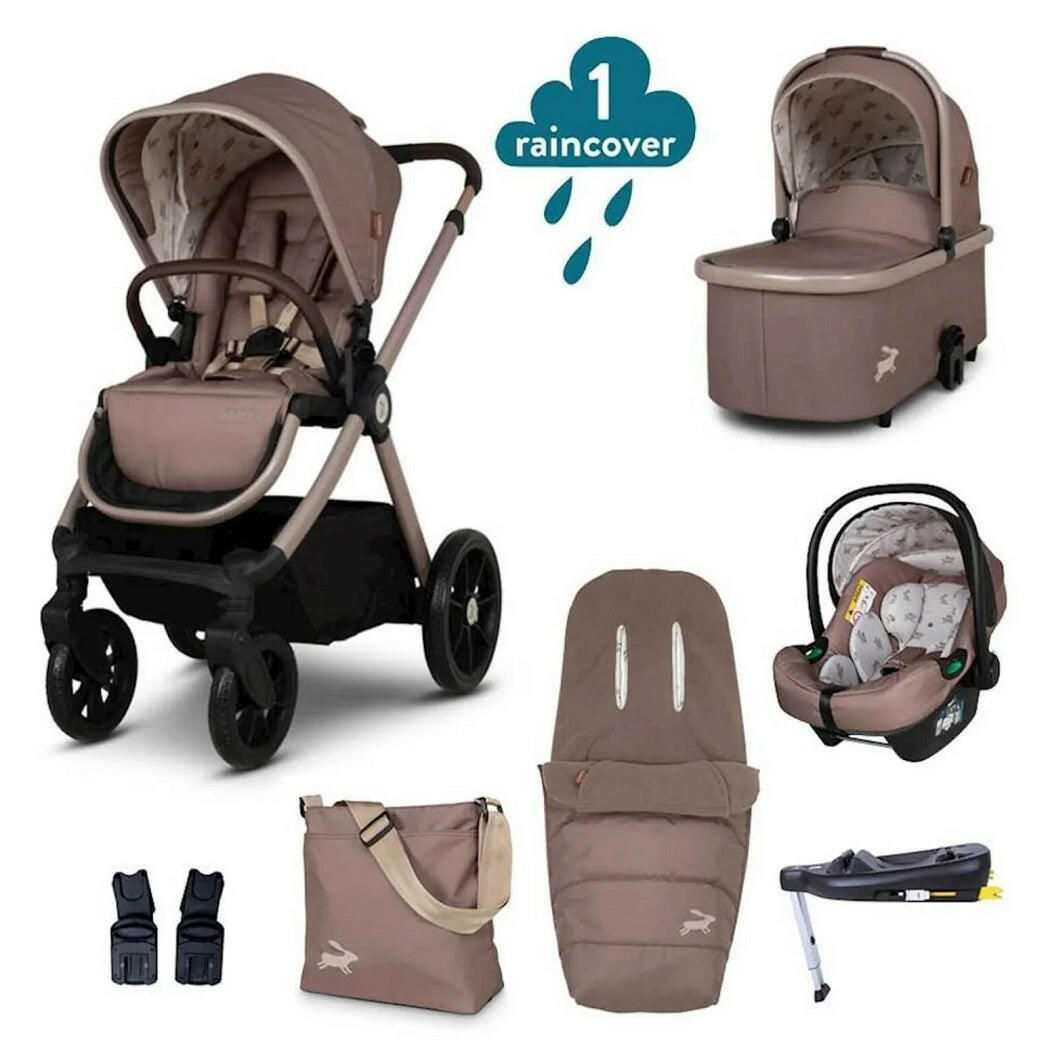 Cosatto Giggle 4 Everything Bundle with Car Seat & ISOFIX Base - Lollop - included items