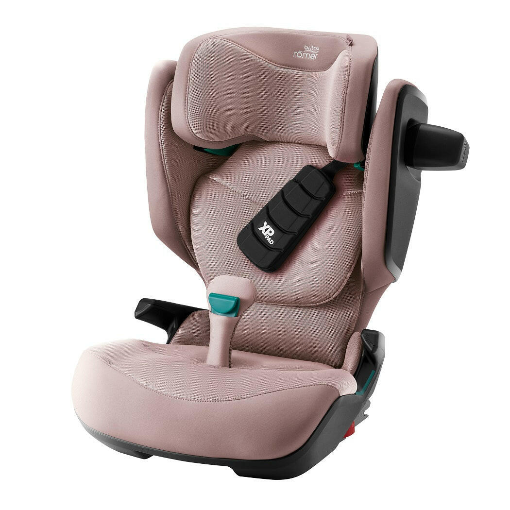 Britax Kidfix PRO i-Size Car Seat - Style Dusty Rose - quarter view
