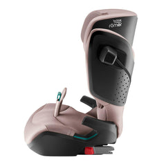 Britax Kidfix PRO i-Size Car Seat - Style Dusty Rose - side view with ISOFIX connectors