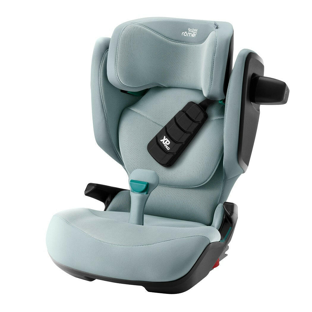 Britax Kidfix PRO i-Size Car Seat - Style Harbor Blue - quarter view