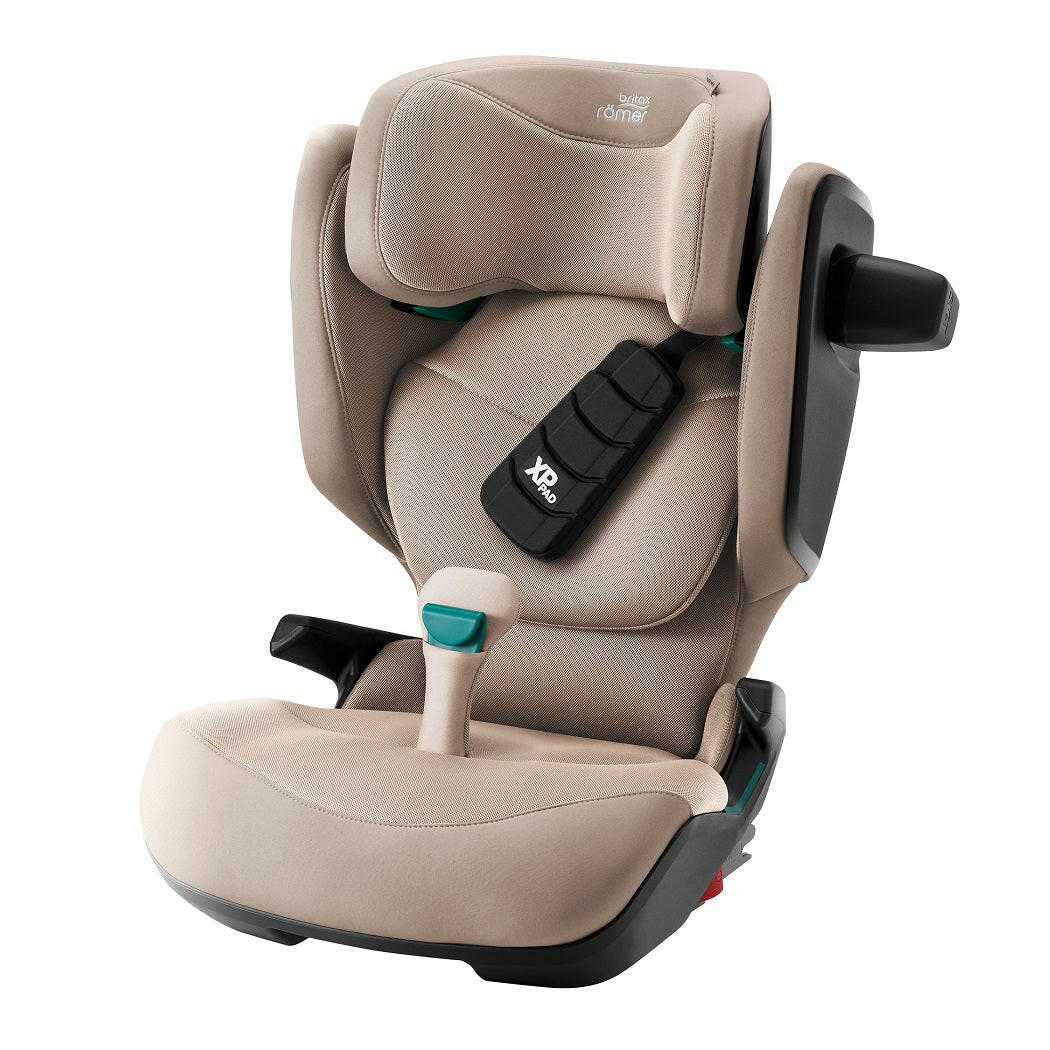 Britax Kidfix PRO i-Size Car Seat - Style Teak - quarter view
