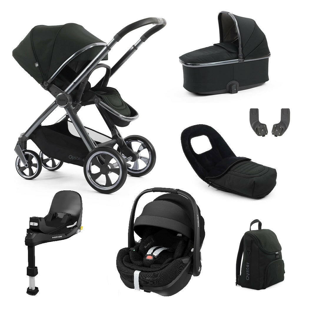 BabyStyle Oyster 4 ULTIMATE Bundle - Black Olive - with Pebble 360 Pro2
