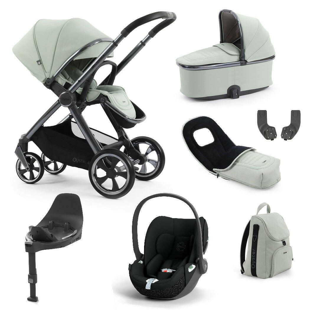 BabyStyle Oyster 4 ULTIMATE Bundle - Pistachio - with Cybex Cloud T