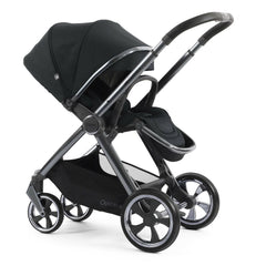BabyStyle Oyster 4 Pushchair - Carbonite - parent-facing