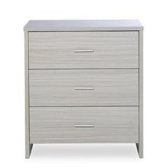 Ickle Bubba Pembrey Changing Unit - Ash Grey - front view, with changing top removed