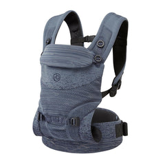Ickle Bubba Seren Baby Carrier - Slate - head support lowered