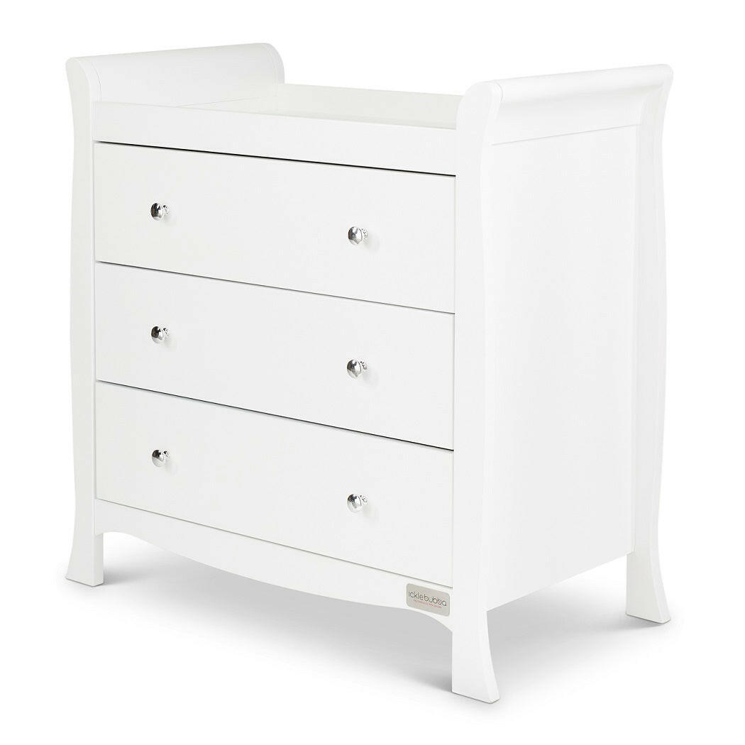 Ickle Bubba Snowdon Changing Unit - White - quarter view