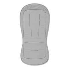 Ickle Bubba Stomp LUXE Travel System - Silver/Pearl Grey/Tan - showing the included and matching seat liner