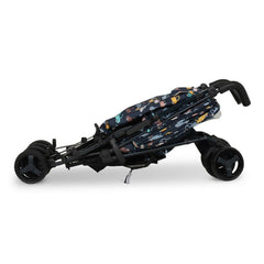 Cosatto Supa 3 Stroller - Beep Beep - side view, folded