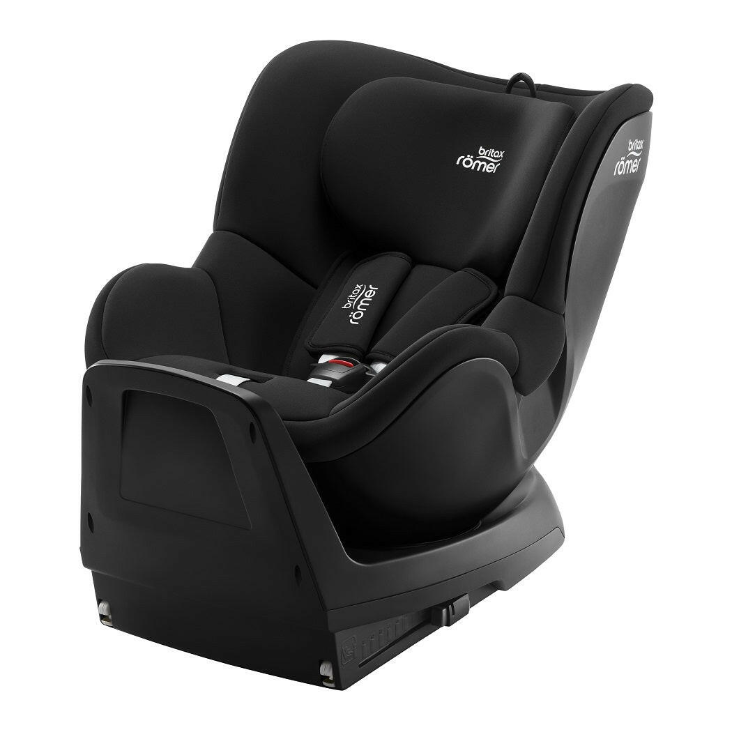 Britax Swingfix M Plus i-Size Rotating Car Seat - Space Black - rear-facing with rebound bar