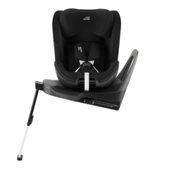 Britax Swivel 360 Rotating Car Seat - Space Black - with seat rotated to the side