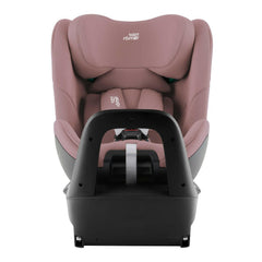 Britax Swivel 360 Rotating Car Seat - Dusty Rose - rear-facing with rebound bar